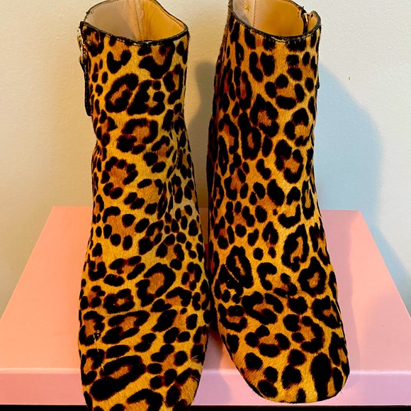 Kate Spade New York Size 9 Cheetah Print Booties - Picture 4 of 4